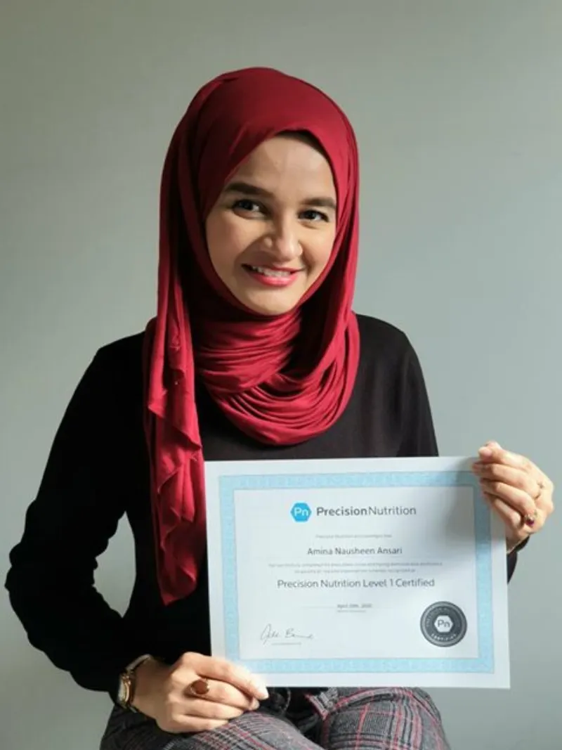 Nausheen Ansari, PN Certified